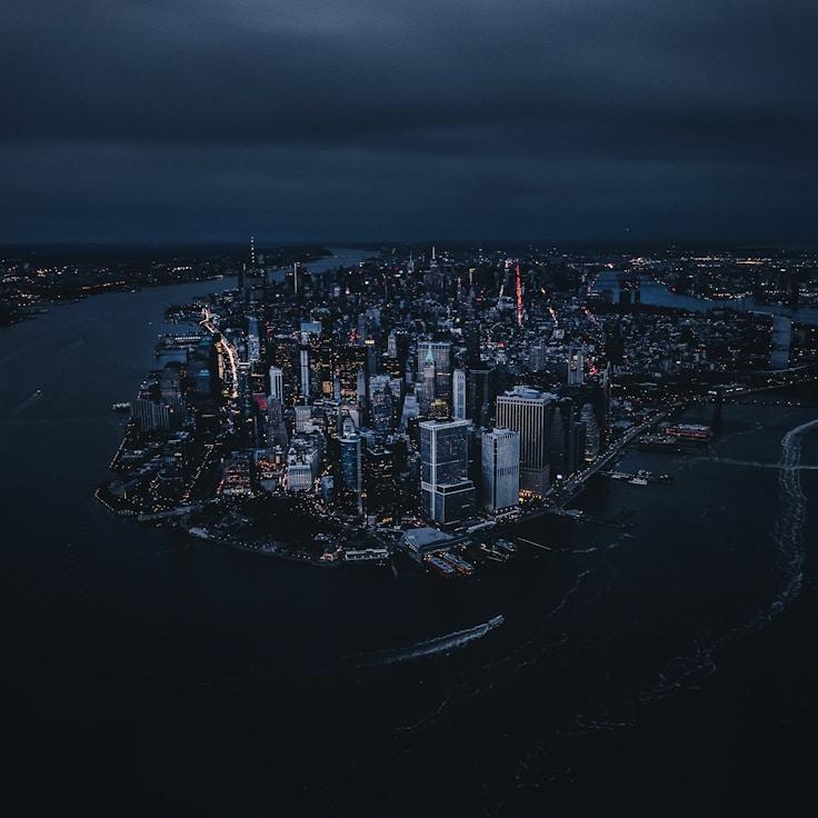 City skyline in Paris, France